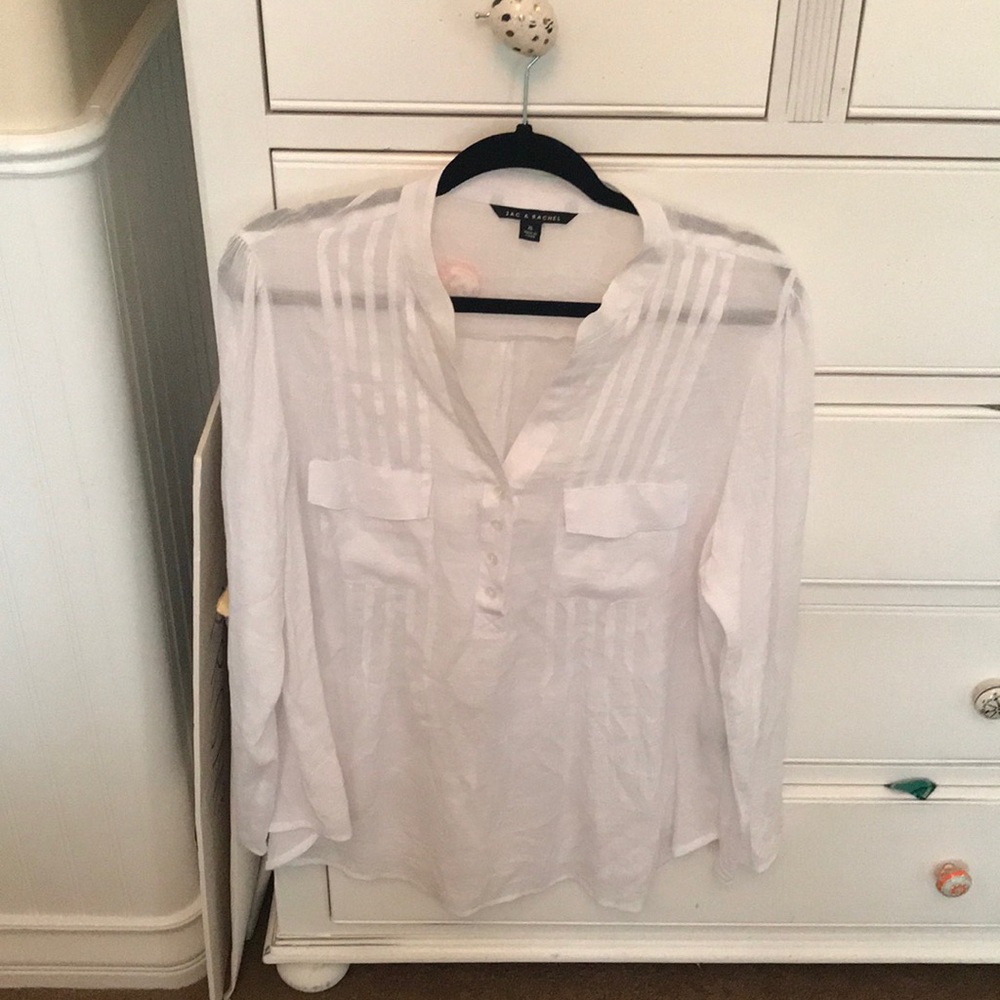 Thin flowy button down perfect for summer!